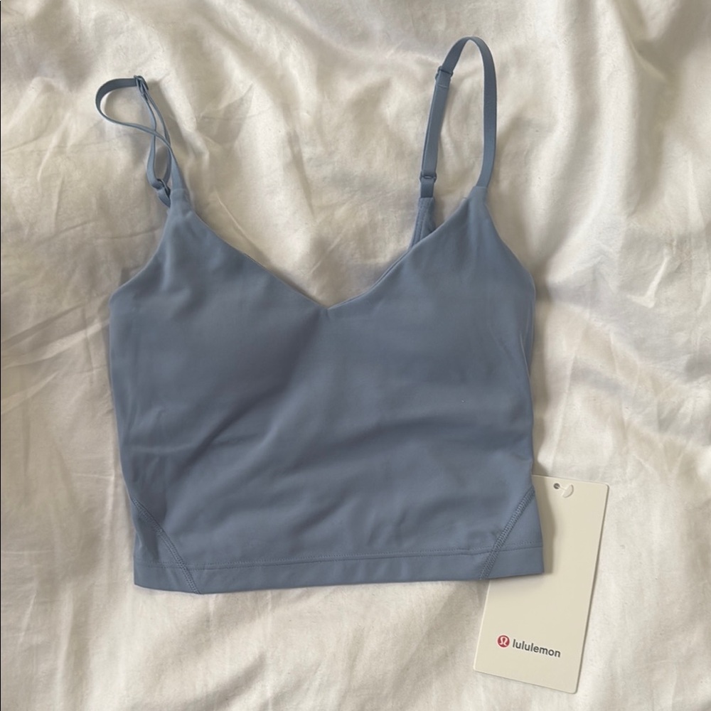 Lululemon Blue Align Cropped Camisole